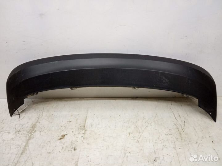 Юбка бампера задняя Skoda Rapid 2012