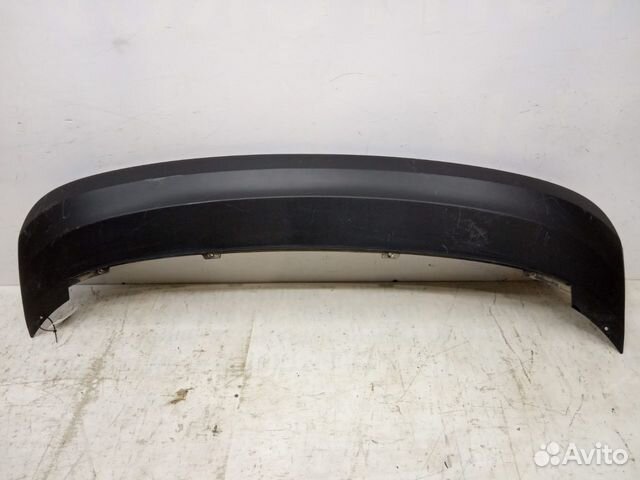 Юбка бампера задняя Skoda Rapid 2012