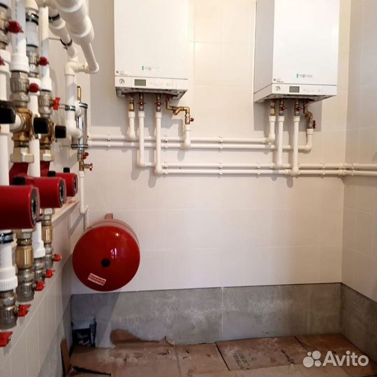 Монтаж отопления, водоснабжения, канализации