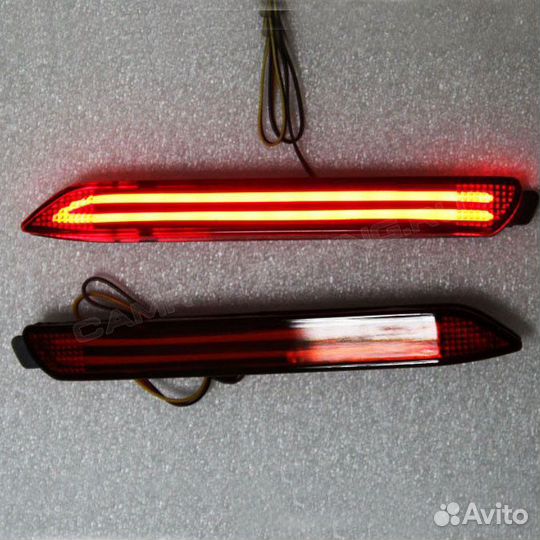 Camry 50 Фонари в задний бампер LED катафоты S3ZE1
