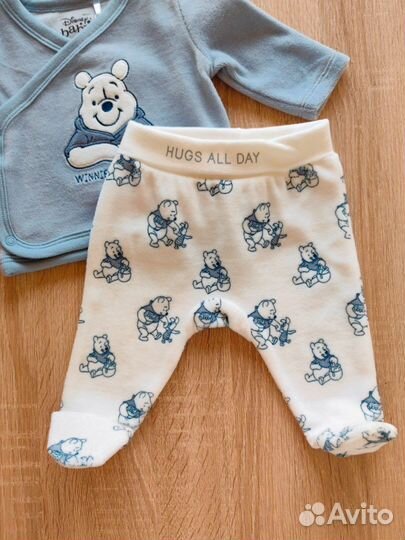 Комплект C&A из мягкого велюра для малыша 56, 68