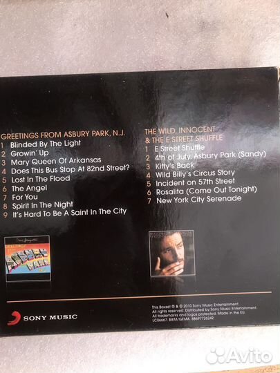 Двойной cd диск Брюс Спрингстин Bruce Speingsteen