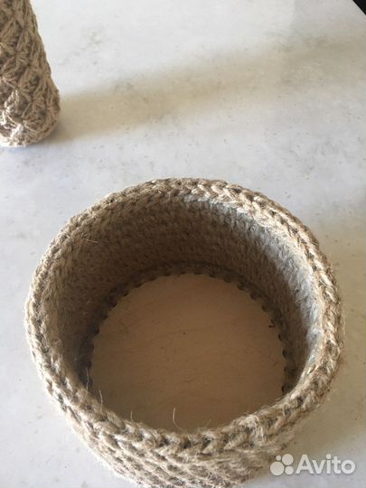 Корзины из джута