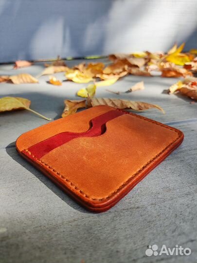 Картхолдер из натуральной кожи