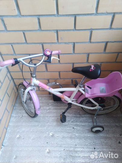 Детский велосипед btwin 16