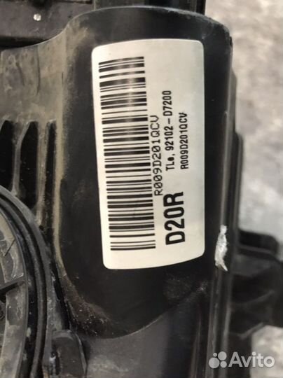 Фара правая hyundai tucson 2016