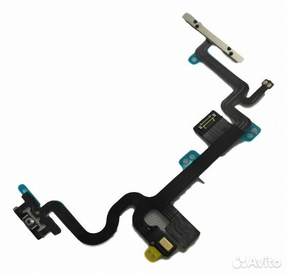 Шлейф для iPhone 7 + кнопка включения + кнопки гро
