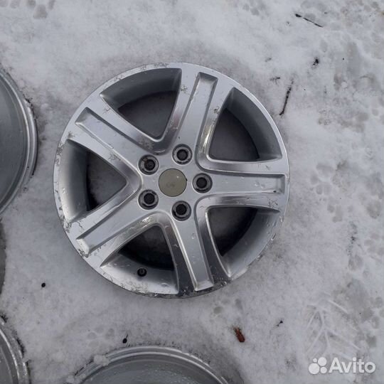 Литые диски r16 5x114.3 цо 60.1