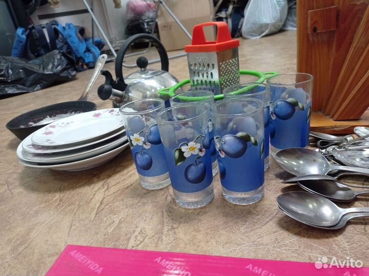 Посуда, разная, одним лотом