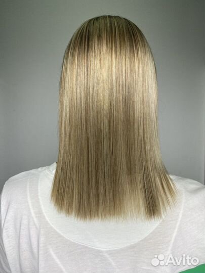 Кератиновое выпрямление волос