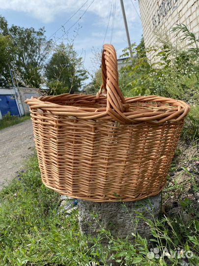 Корзинки плетеные из ивы