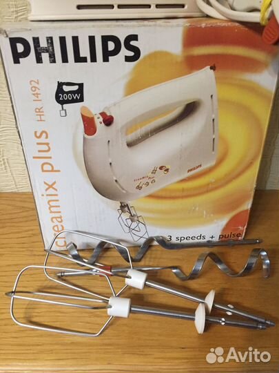 Миксер ручной Philips HR 1492(Голландия)