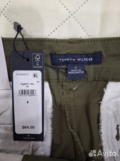 Шорты женские Tommy Hilfiger. р 4 из США