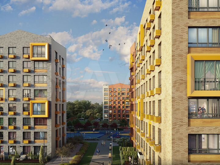 1-к. квартира, 35,7 м², 5/8 эт.