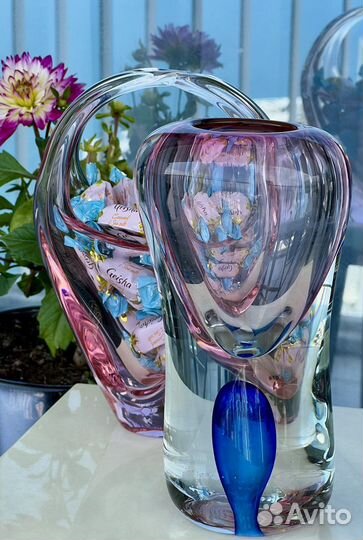 Муранское стекло Ваза Чехия