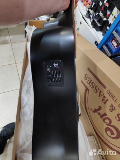 Электро-акустическая гитара Cort AD810E-BKS черная