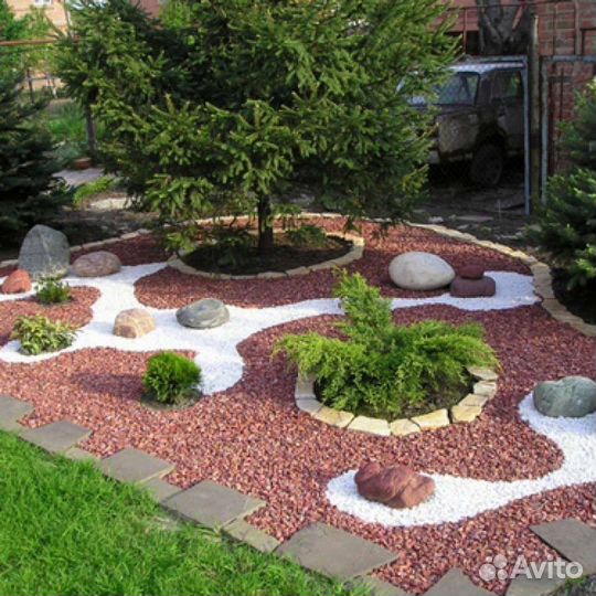 Мульча (кора лиственницы, сосны, )