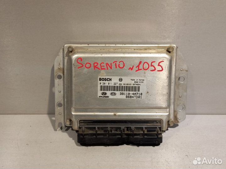 Блок управления двигателем Kia Sorento D4CB 2002
