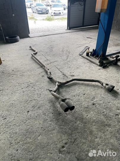 Выхлоп bmw f10