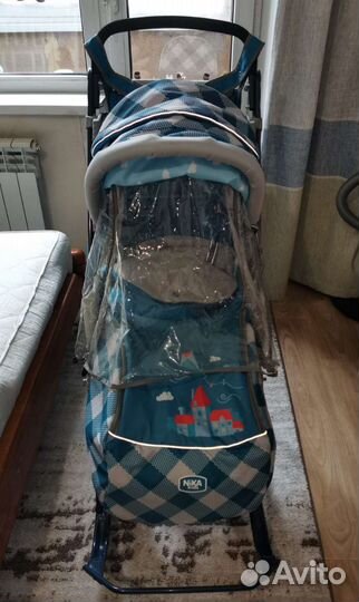 Санки коляска Ника 7-4