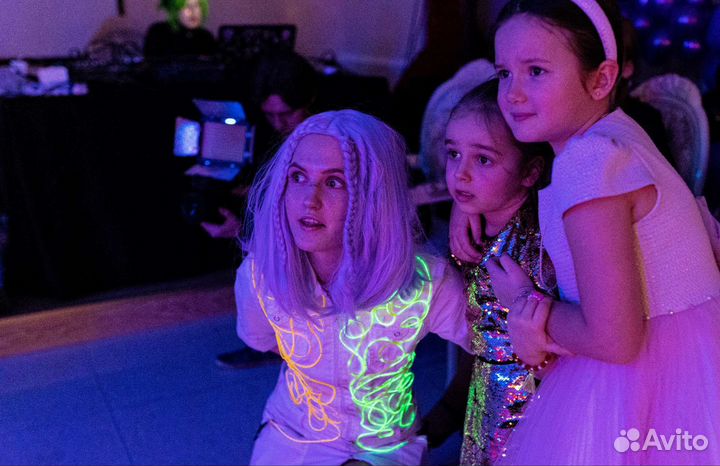 Вечеринки, Световое, Научное, Бумажное шоу и др