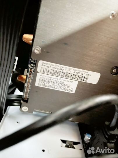 Видеокарта palit GTX 1070 super jetstream