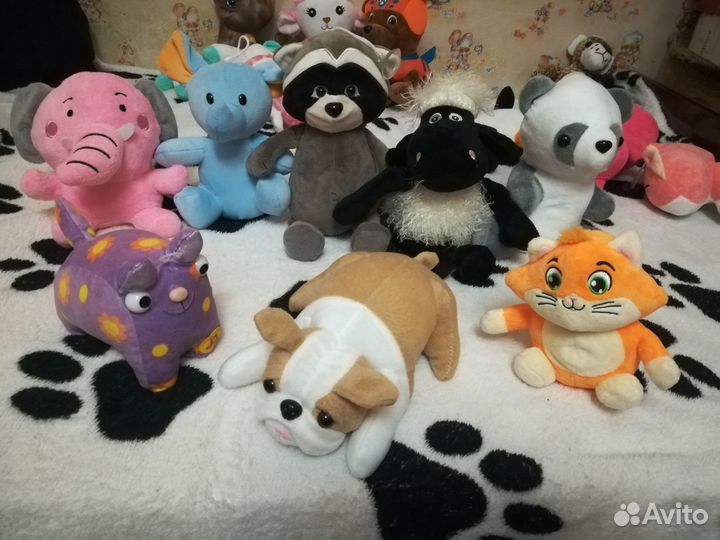 Мягкие игрушки новые