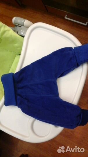 Новые флисовые штанишки I love mum