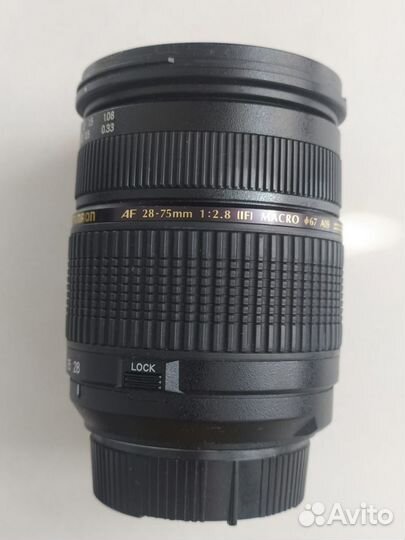 Объектив Tamron 28-75 1:2.8 Nikon LD XR DI SP A09