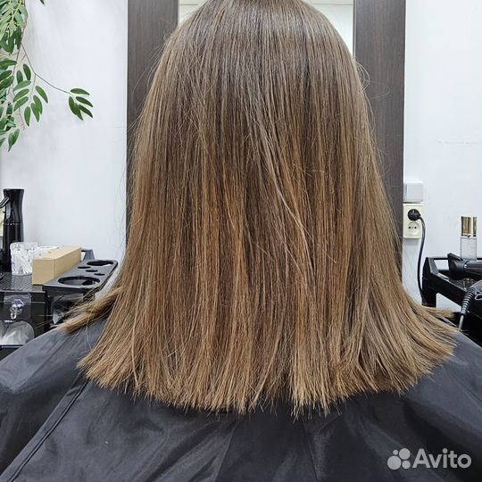 Кератиновое выпрямление волос, ботокс, уход