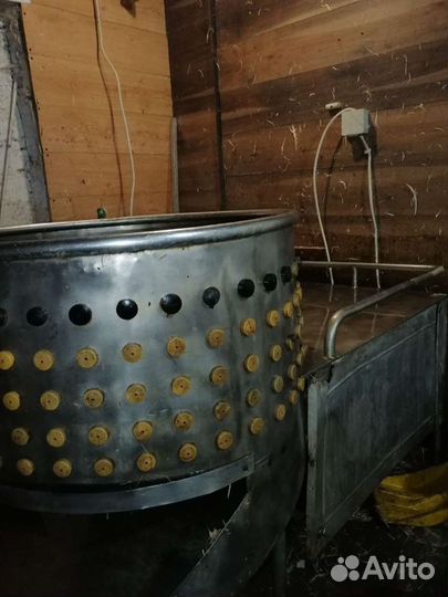 Перосъемная машина для бройлеров и перепелов бу