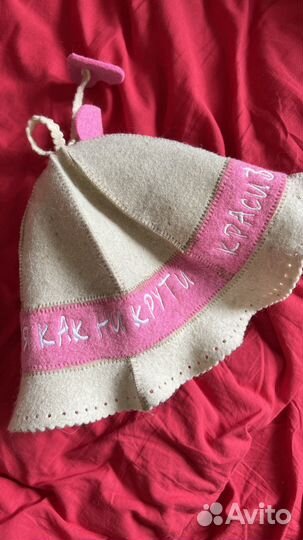 Шапка для бани и сауны