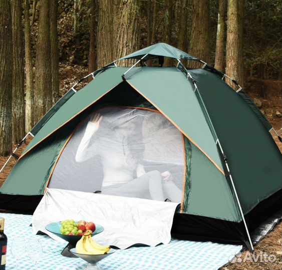 Палатка автоматическая туристическая