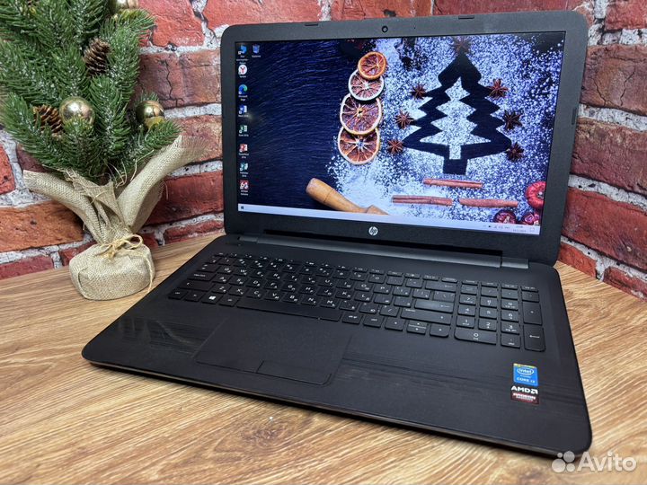 Игровой HP 15 i3-5005U/ RAM 12/ R5 M330/ SSD/ FHD