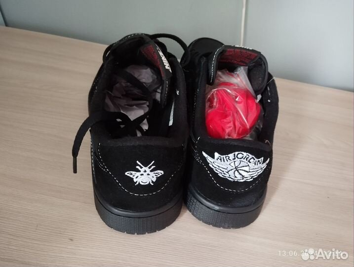 Nike Air Jordan 1 Low Travis Scott Black Phantom