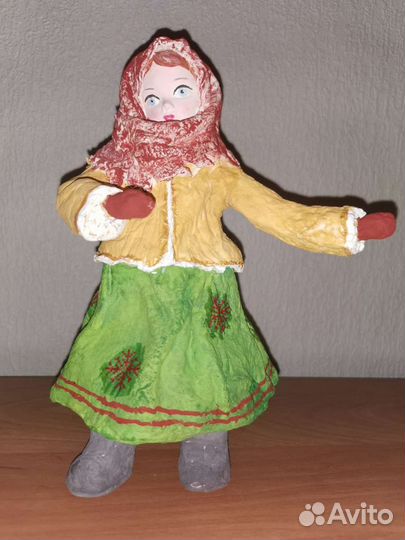 Кукла из ваты 19см