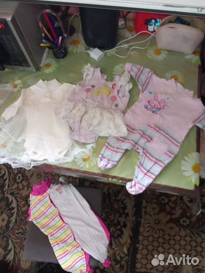 Детские вещи от 0 до 3 лет для девочки