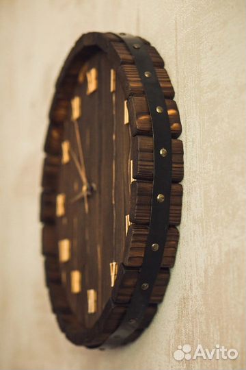 Часы настенные ручной работы