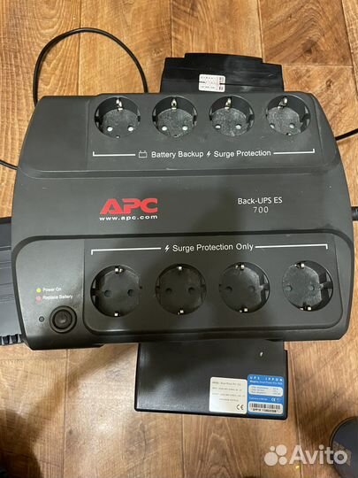 Ибп бесперебойник APS Back-UPS ES 700