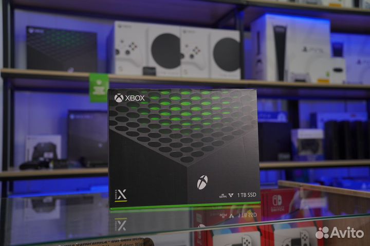 Новый Xbox Series X 500+ игр гарантия год