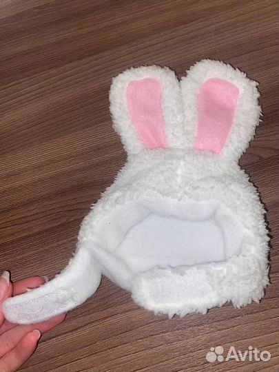 Шапочка с ушками для кота/собаки