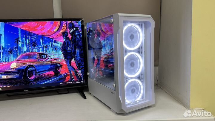 Игровой компьютер i3/rx 570 8gb/16ram/ssd/hdd