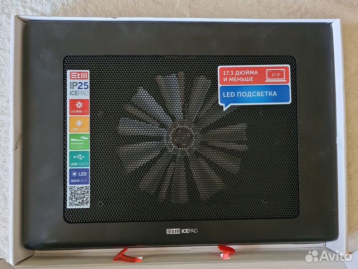 STM icepad IP25 охлаждающая подставка для ноутбука
