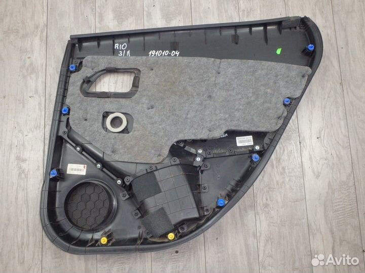 Обшивка двери задней левой KIA RIO 2011-2017