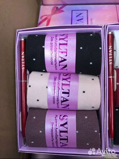 Носки женские 3 пары syltan ароматизированные