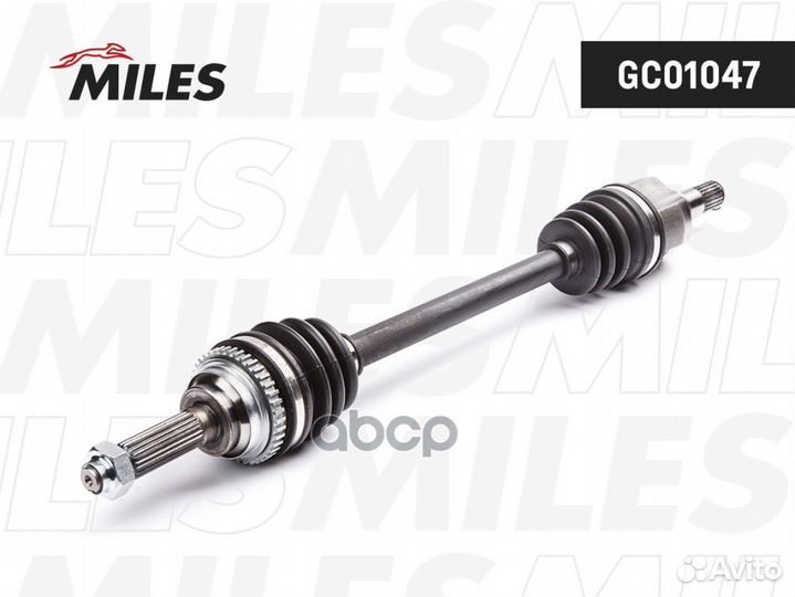 Привод в сборе левый daewoo matiz 0.8 08- (ABS)