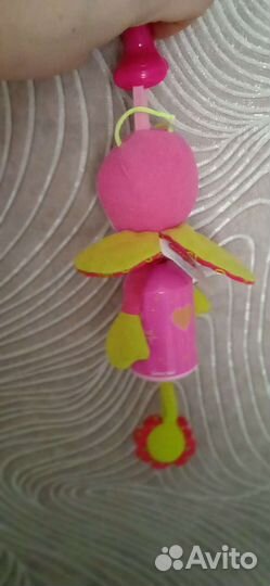 Подвесная погремушка колокольчик