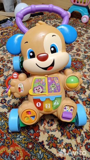 Ходунки каталка fisher price
