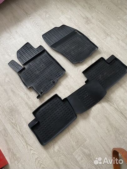 Резиновые коврики комплект Лансер 10