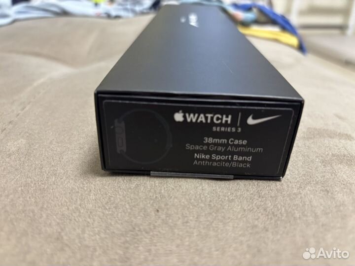 Часы apple watch 3 38 mm nike